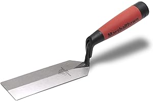 MARSHALLTOWN Margin Trowel, 6 x 2 Inch, Spread Mortar and Tile Adhesive, Durable High Carbon Steel, DuraSoft Handle, Tile Trowel, Made in the USA, 56D