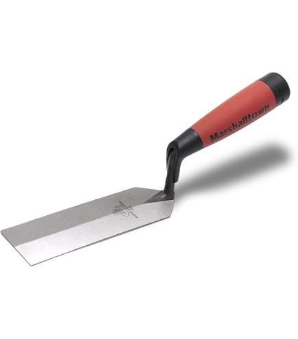 Bon Pro Carbon Steel Pointing Trowel - 4-1/2 X 2-1/4 Inch With Wood Handle - Masonry, Brickwork Tool - View #7