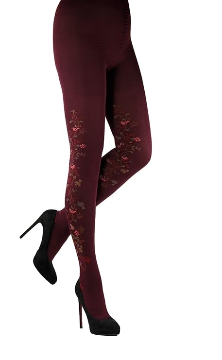CRÖNERT Strumpfhose Blumenranke 72601