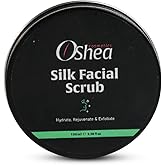Oshea Cosmetics, Silk Facial Scrub, 100 Ml / 1.67 Fl Oz., Exfoliating & Hydrating, Gentle Formula, Gentle Exfoliation & Hydration, Suitable for All Skin Types
