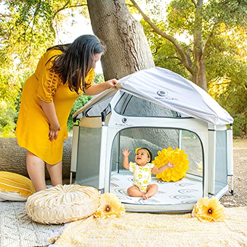 POP 'N GO Baby Playpen Portable, Pack & Carry Play Yard for Baby and