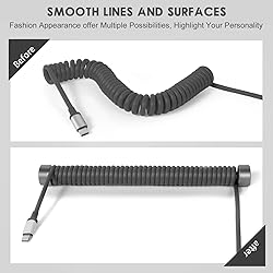 ZIYOU LANG Custom Coiled Cable Winder Rod Metal Bar