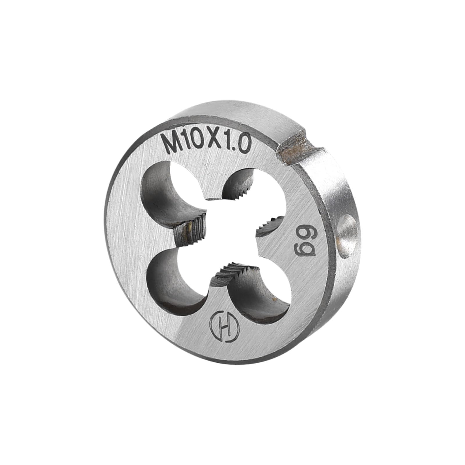 CoCud Metric Adjustable Round Die, M10 X 1.0, Alloy Steel Thread Right Hand Threading Die - (Applications: for Processing External Threads for Metal Plastic)