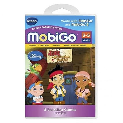 Vtech Mobigo Software Jake And The Neverland Pirates Games Games