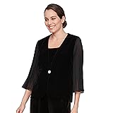 Alex Evenings Women's Twinset Dress Jacket with