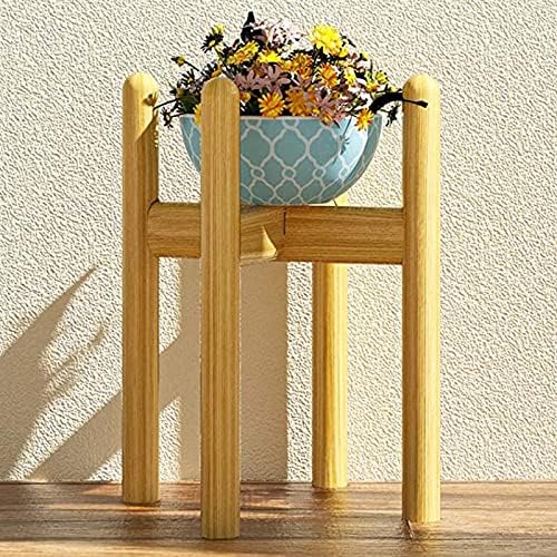 BLUU Bamboo Plant Stand for Indoor Plants, Tall Plant Stand, Modern