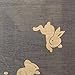 Japanese Noren Tapestry for Doorway - Jumping Rabbits Playing in Water
