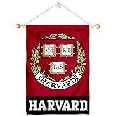 Crimson Window Wall Banner Hanging Flag with Suction Cup