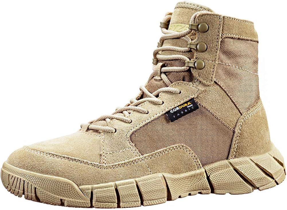 ANTARCTICA Men's Lightweight Military Tactical Boots for Hiking Work Boots: Shoes