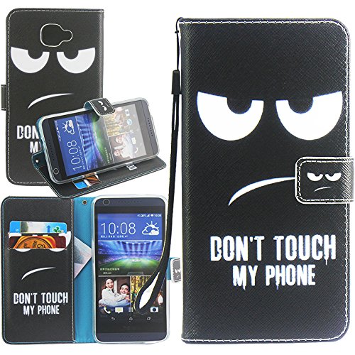 Idol 4S Case, Alcatel Idol 4S Case, Harryshell(TM) Eyes Wallet Folio Leather Flip Case Cover with Card Holder for Alcatel Idol 4 S 5.5inch