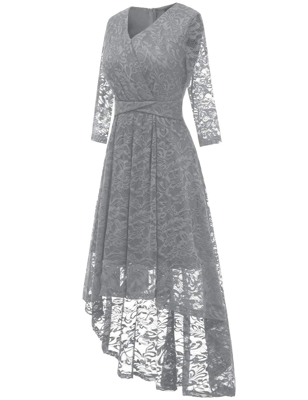 grey cocktail dress for wedding