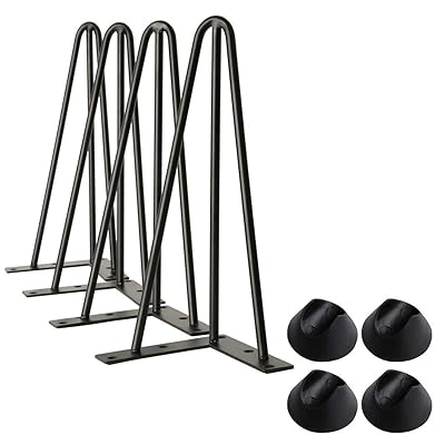 TC-Home Hairpin Legs Set of Four Rods, Solid Kuwait Ubuy