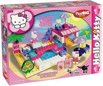 Big Playbig Bloxx Hello Kitty Bungalow Amazon De Spielzeug