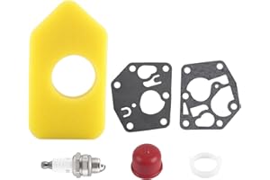 Carburetor Diaphragm Gasket Air Filter Spark Plug Kit Small Engines Replace 281028 495770 795083 694394 494408