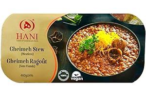 Hani Gheimeh Stew, 460g – Yellow Split Pea Stew in Tomato Sauce, Ready-to-Eat Meal, Slow-Cooked Flavor // Hani Ragoût Gheimeh