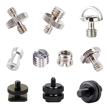 Camera Screw Mount Sets 1 4 20 To 3 Amazon In Electronics