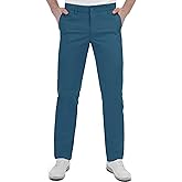 Men's Golf Pants Stretch Waist Slim Fit Tapered Classic Fit Golf Pants