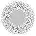 Heritage Lace Woodland 48-Inch Round Table Topper, Ecru