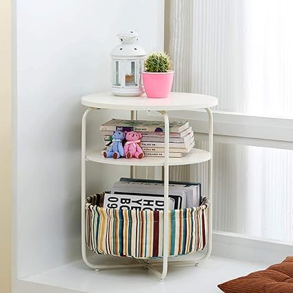 NBVCX Möbeldekoration Home Beistelltische 3-stufiger runder nordischer