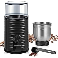 REDMOND Coffee Grinder Electric, Spice/Coffee Bean Grinder with Stainless Steel Blades and 12 Cups Capacity Removable…