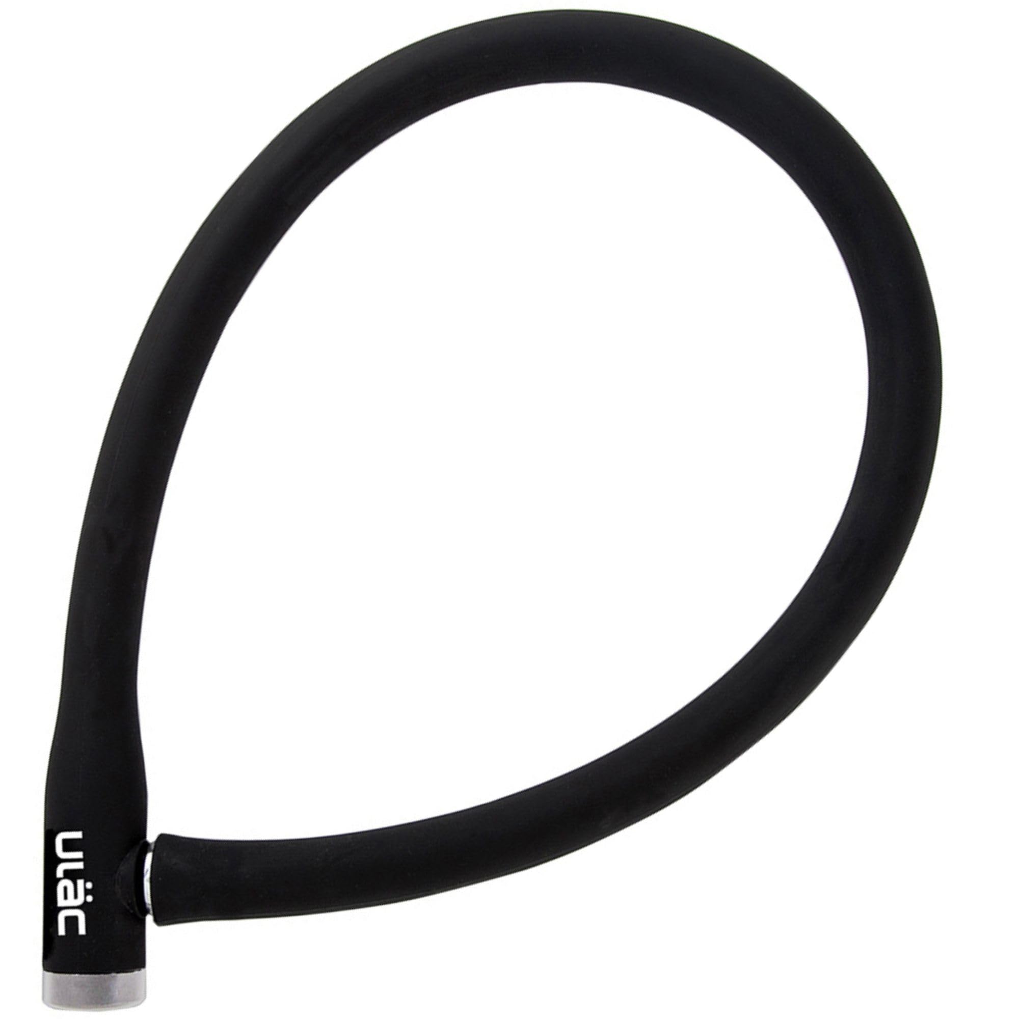 ULAC - Berlin Cable Lock with Key | Includes 3 Point Keys | Up to 500 Combinations | Convenient Transport | Printed Silicone Design