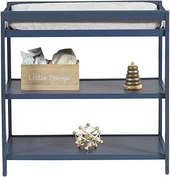 navy changing table