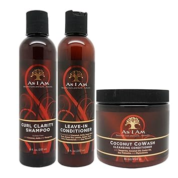 Amazon Com As I Am Curl Clarity Shampoo Leave In Conditioner