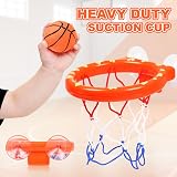 Vicloon Bath Basketball Hoop for Baby with 5 Inflatable Balls & Pump view 4