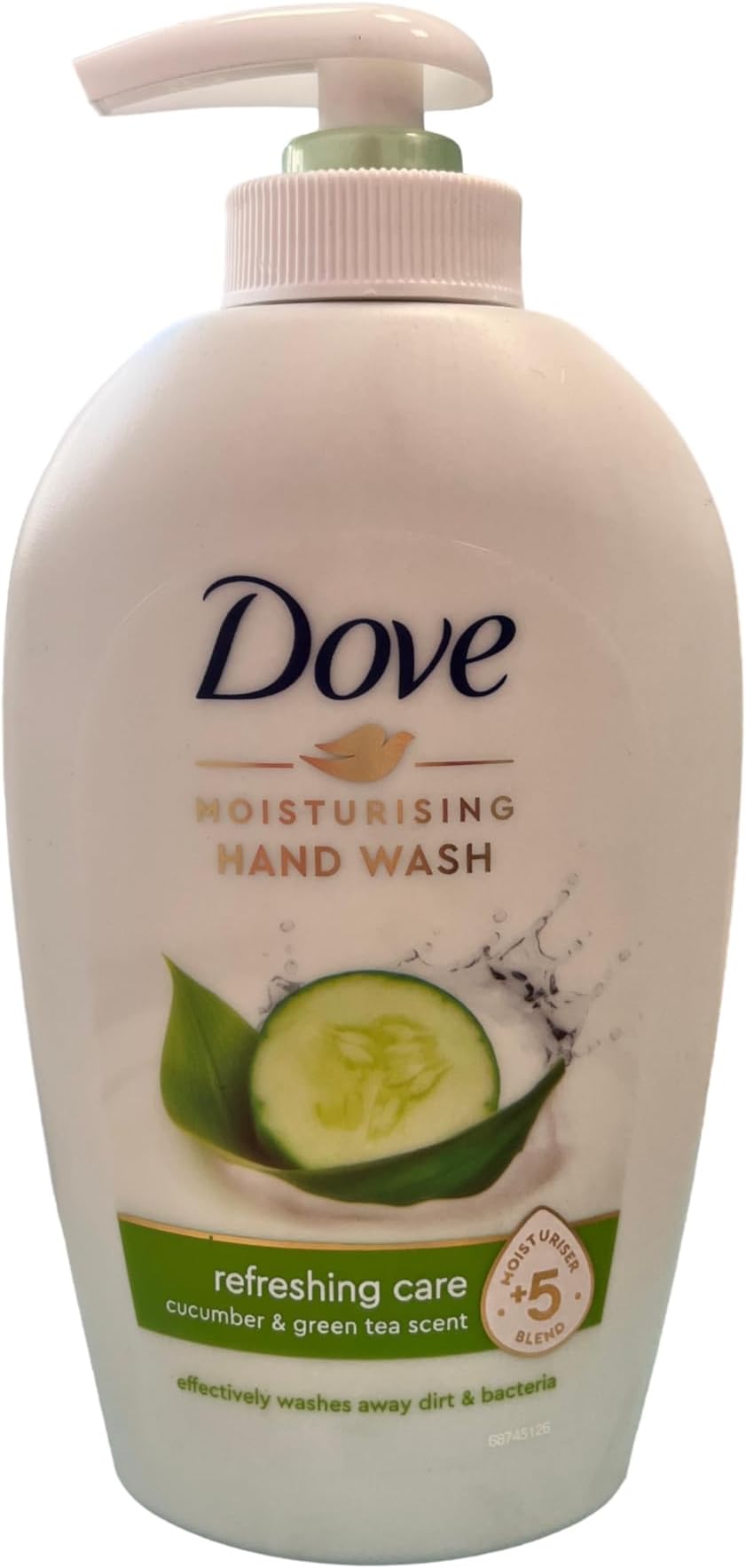 Dove Hand Wash Cucumber Green Tea Moisturising Cream 6 x 250ml Pack