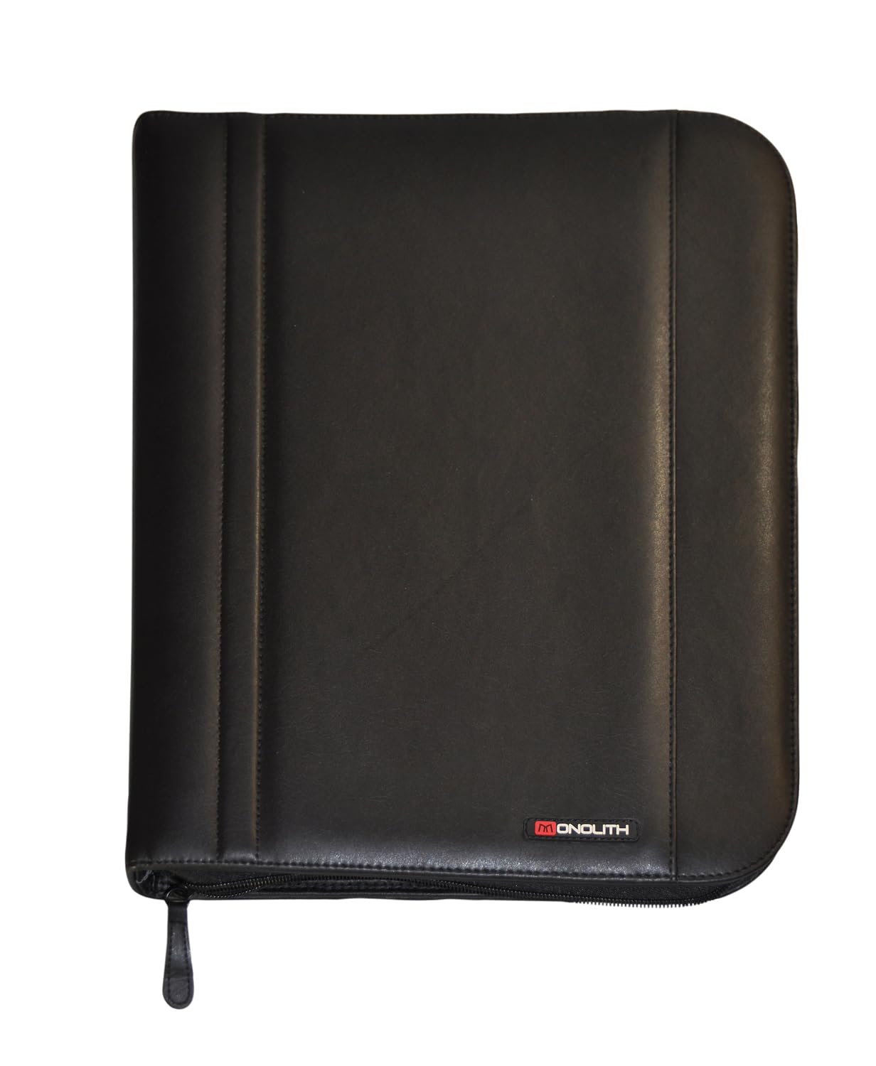 Monolith 2754 A4 Zip Fastening Folio Case - Black