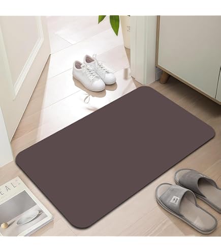 Paillasson D'entrée D'intérieur Ultra Fin De 0,6 Cm - Avec Envers En