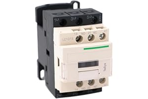 LC1D12F7 AC Contactor- 12A 110V 3 NO