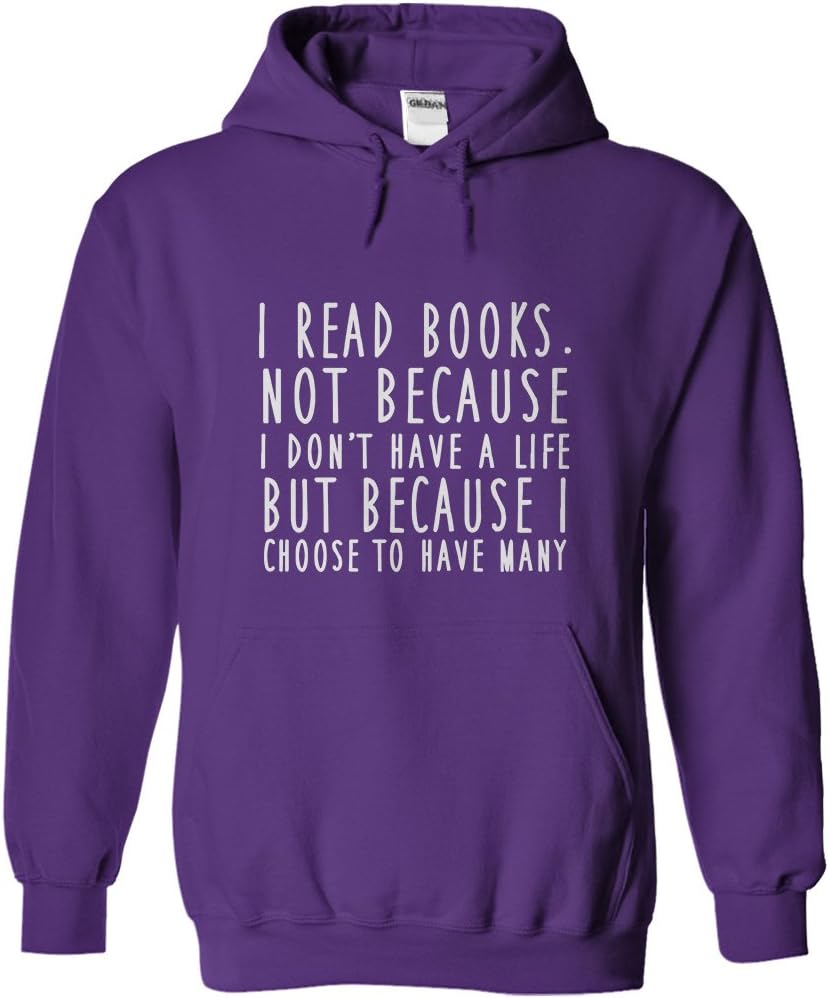 Gnarly Tees Men's I Read Books Hoodie