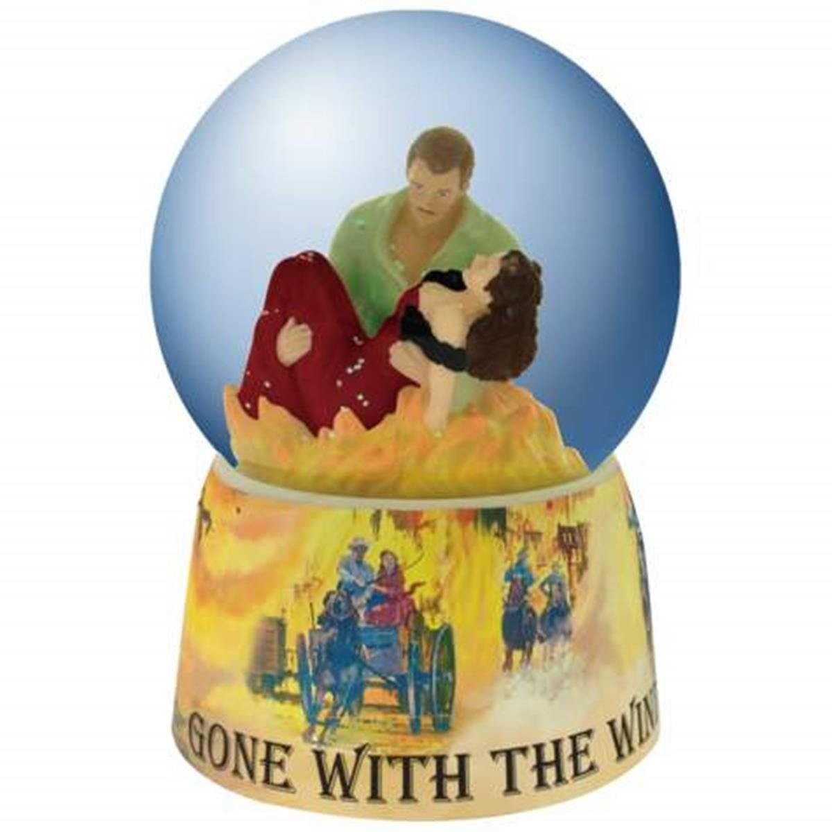 Gone with the Wind Rhett and Scarlett Snow Globe 100mm