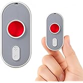 kacylzom Hidden Camera Detector - Spy Camera Finder 3-in-1 Hidden Bug Detector with Vibration Alarm & LED Flashlight for Home, Office, Hotel & Travel – Ultimate Anti-Spy Security Gadget(1 Pack)