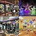 WPKLTMZ Paper Star Lantern Lampshade Hanging Christmas Xmas Day Decoration for LED Light Wedding Birthday Party Home Decor 8 Pcs 28cm Hollow Out Design (Lights not Included) (Silver)