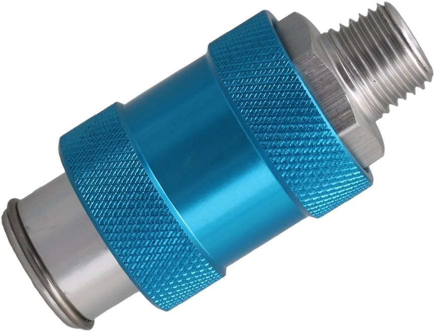 CNBTR Aluminum HSV-08 1/4 Thread Pneumatic Flow Control Manual Hand