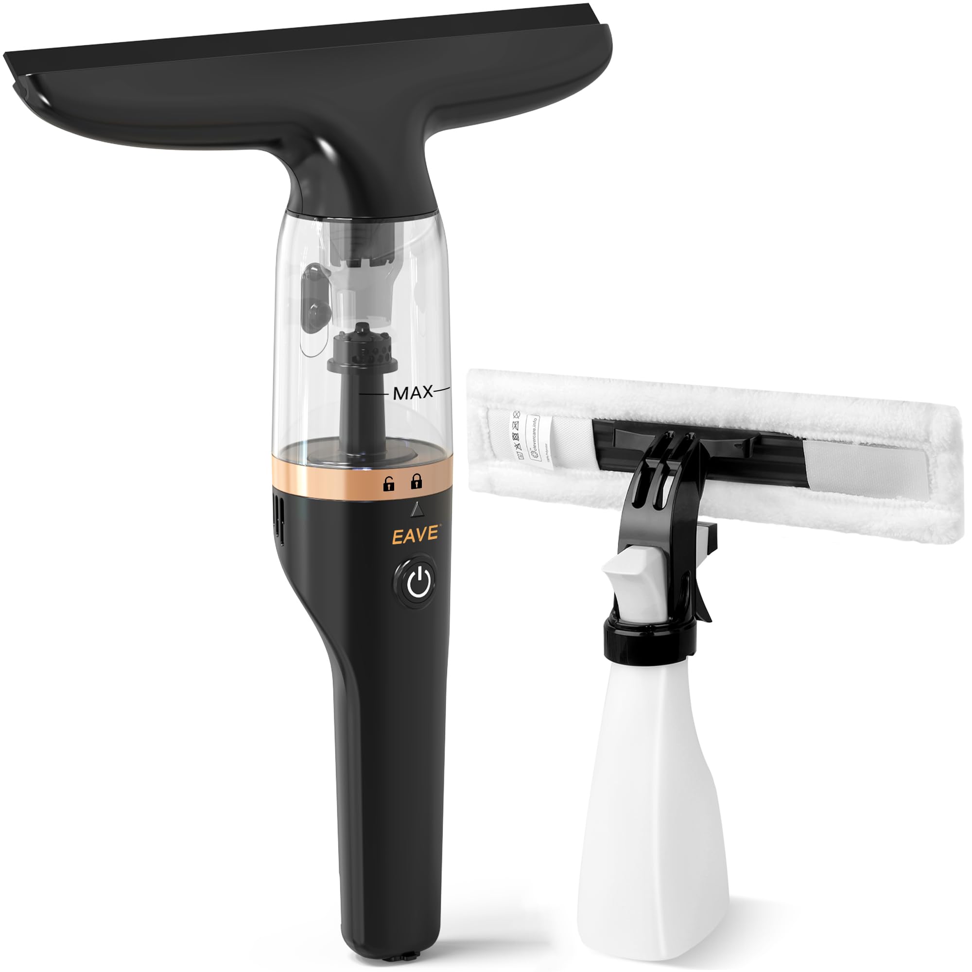 Photo 1 of **Only the vacuum** Rechargeable Window Vacuum Squeegee, with 11 in. Squeegee Blade, Cordless Window Vacuum Cleaner Set for Cleaning Windows, Shower Doors, Mirrors, Tiles