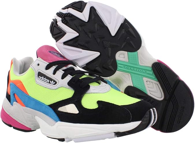 neon falcon adidas