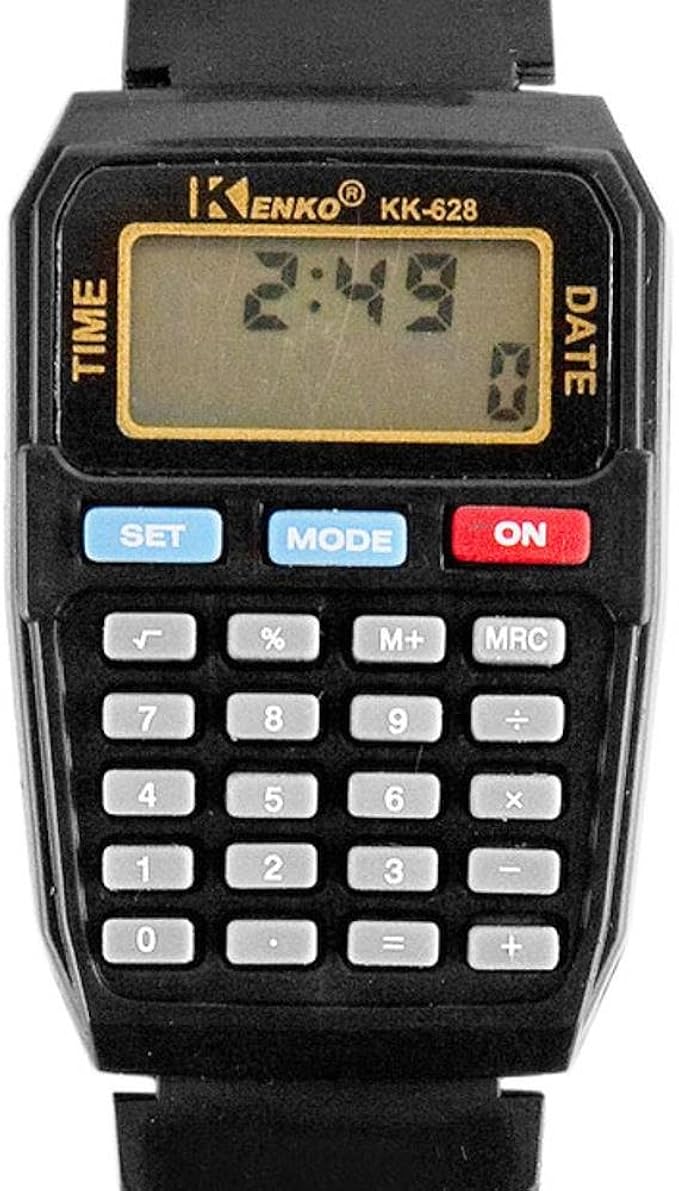 Classic 80s Calculator Costume Watch Clothing