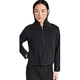 Vince Women's Zip Up Collared Jacket