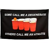 ZKflager Others Call Me An Athlete Flag Cool Funny Flags For Room Guys Hilarious Meme Flags Banner 3x5 Feet College Dorm Bedroom Wall Man Cave Frat Outdoor