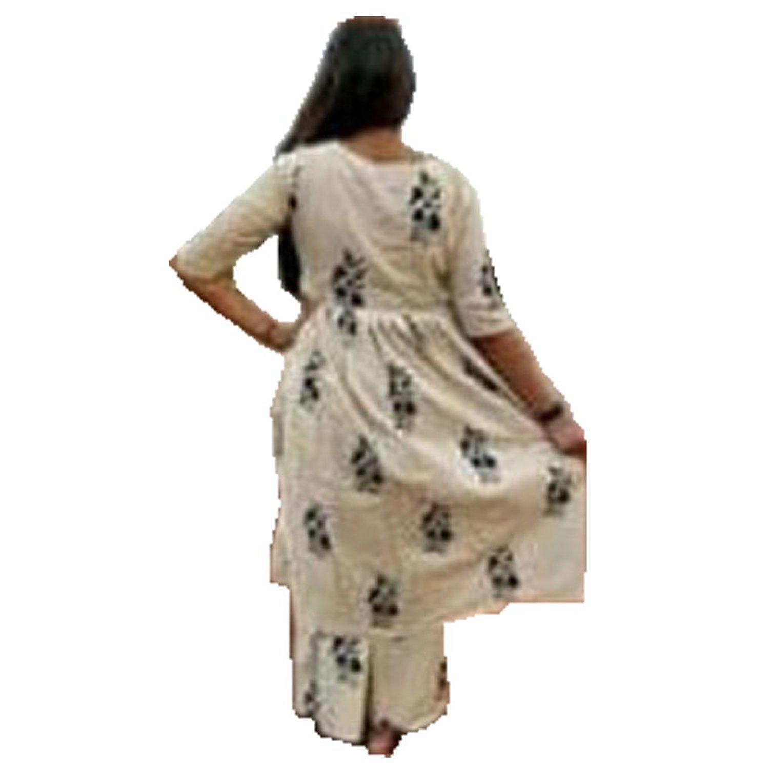 narsinh women's cotton kurti with jacket