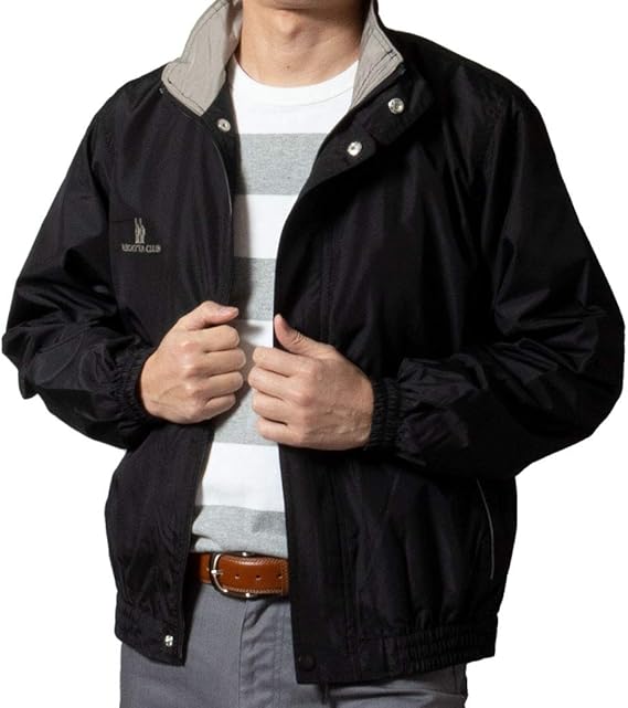 Amazon United Gold カジュアルブルゾン メンズ レガッタクラブ ジャンパー アウター 春夏 黒 ブラック ネイビー ライトグレー カーキ 旅行 アウトドア 3902 コート ジャケット 通販