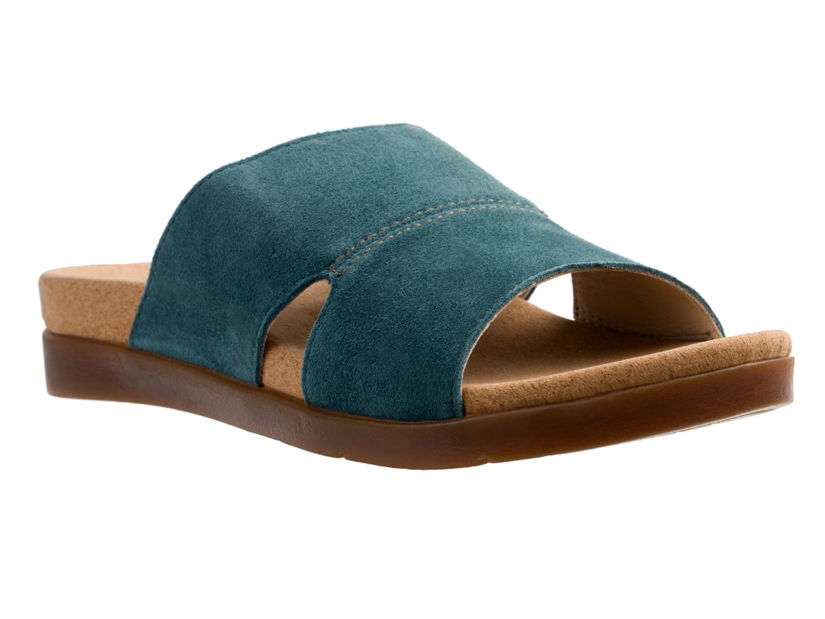 Spenco Women’s Sunrise Slide, Mallard, 8.5 Wide