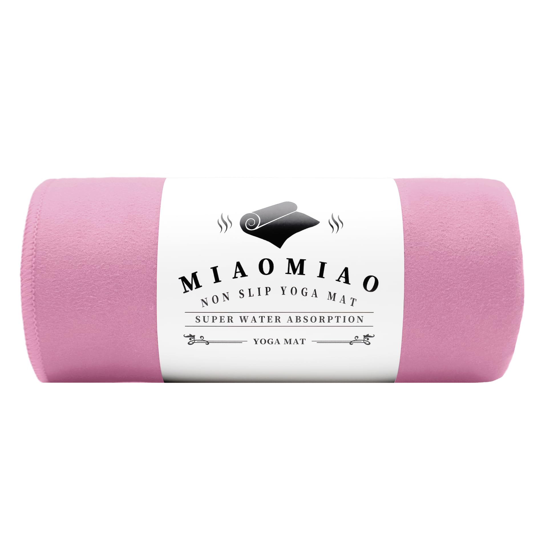 Photo 1 of MIAOMIAO Non-Slip Hot Yoga Towel Set, Super Absorbent Microfiber in, 24.5" x 72" - Anti-Slip, Injury Free Design for Pilates, Yoga Mats, Exercise, and Fitness Gear