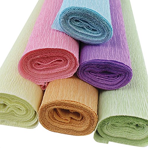 Just Artifacts 90g Premium Crepe Paper Roll, 8ft Length/20in Width