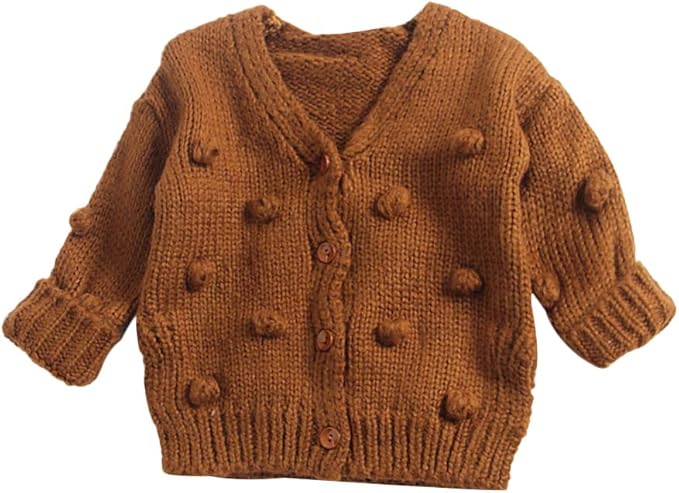 baby girl pom pom sweater
