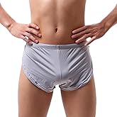Evankin Men's Boxer Brief Underwear Sexy Boxers Shorts Casual Pajamas Underpants Breathable Fit Split Athletic Shorts