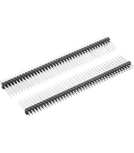 Amazon.com: uxcell 5Pcs 2.54mm Pitch 40-Pin 19mm Length Double Row
